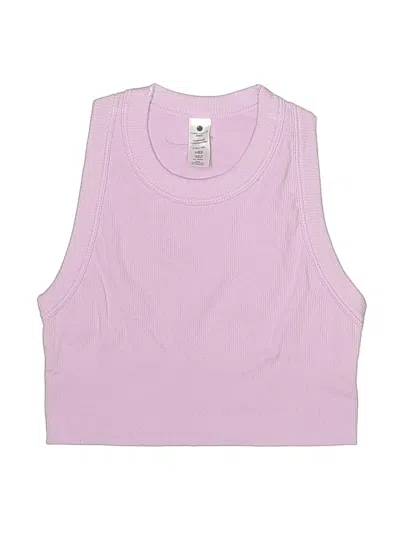 Pre-owned Yogalicious Kids' Active Tank Top In Pink