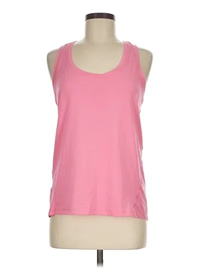 Pre-owned Yogalicious Active Tank Top In Pink