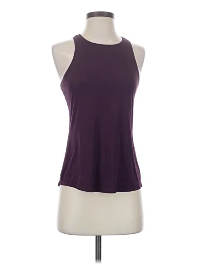 Pre-owned Yogalicious Active Tank Top In Purple