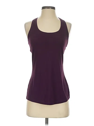 Pre-owned Yogalicious Active Tank Top In Purple