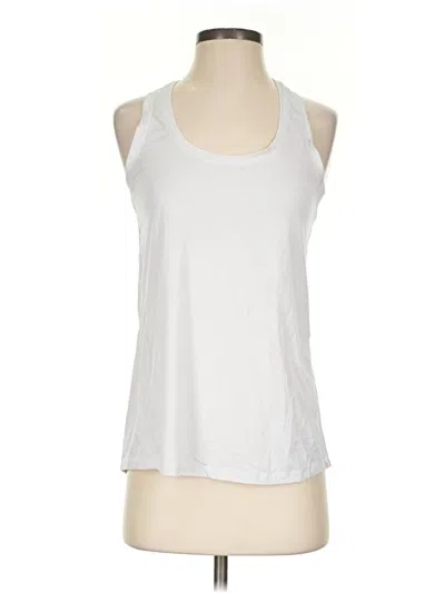 Pre-owned Yogalicious Active Tank Top In White
