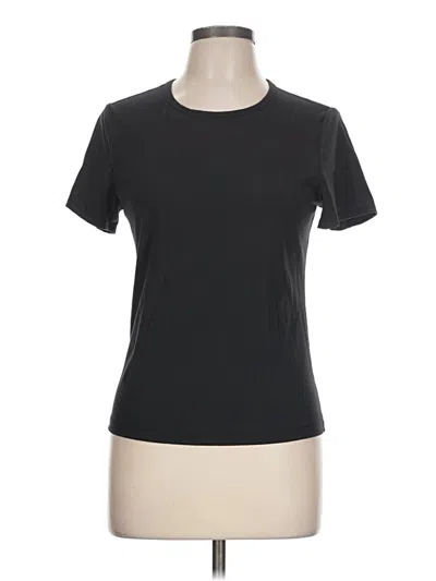Pre-owned Yogalicious Active T-shirt In Black
