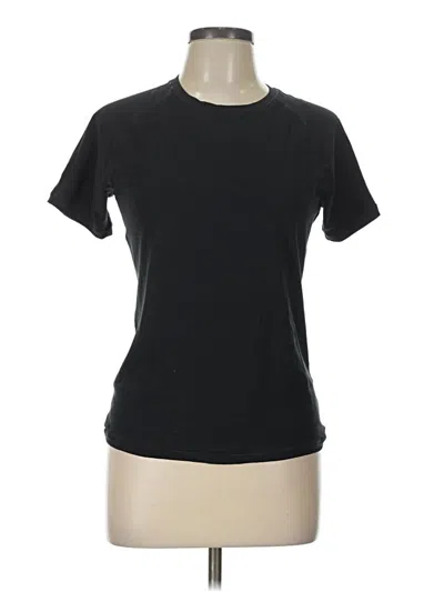 Pre-owned Yogalicious Active T-shirt In Black