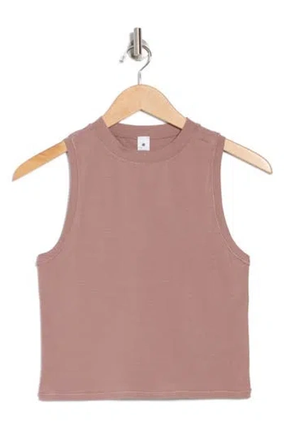 Yogalicious Airlite Melissa Mock Neck Stretch Cotton Tank