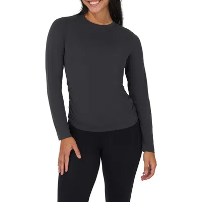 Yogalicious Assorted 2-pack Baby Texture Rib Elodie T-shirts In Gray