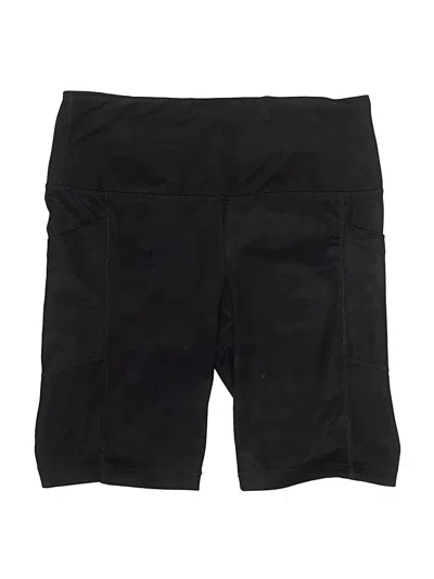 Pre-owned Yogalicious Athletic Shorts In Black