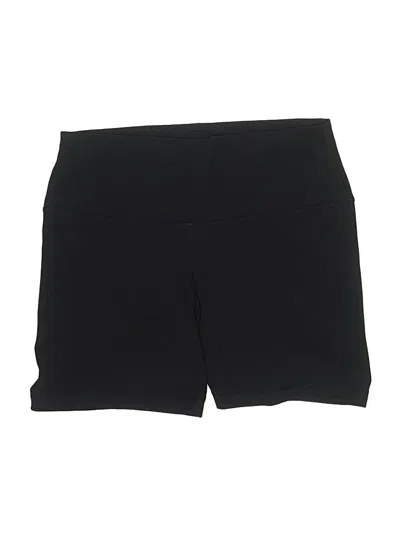 Pre-owned Yogalicious Athletic Shorts In Black