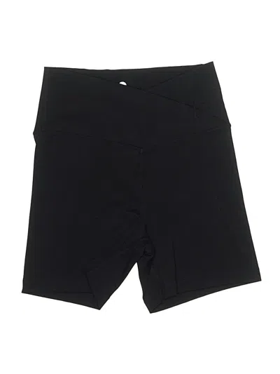 Pre-owned Yogalicious Athletic Shorts In Black