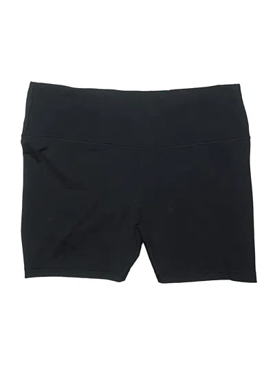 Pre-owned Yogalicious Athletic Shorts In Black