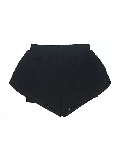 Pre-owned Yogalicious Kids' Athletic Shorts In Black
