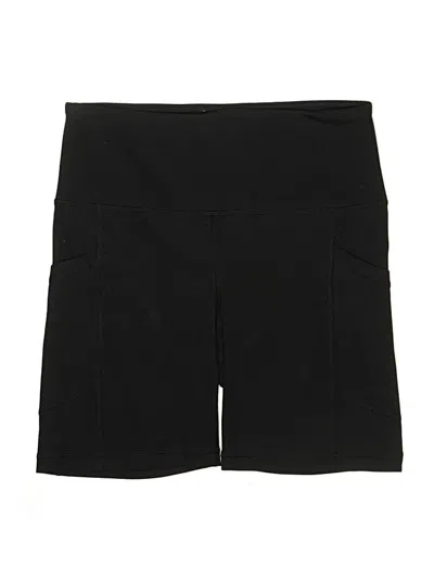 Pre-owned Yogalicious Athletic Shorts In Black