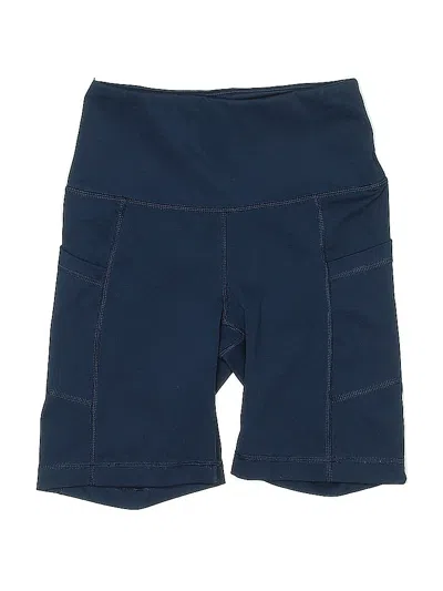 Pre-owned Yogalicious Athletic Shorts In Blue