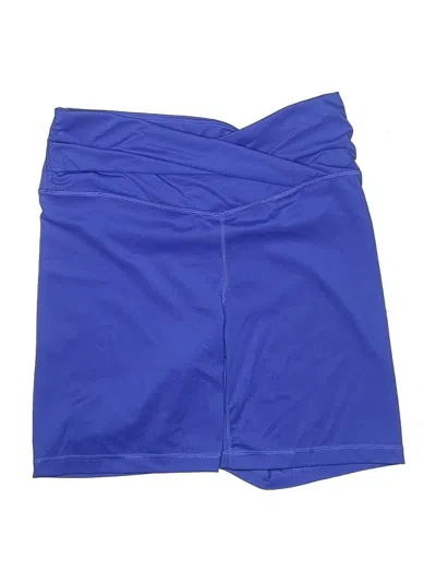 Pre-owned Yogalicious Athletic Shorts In Blue