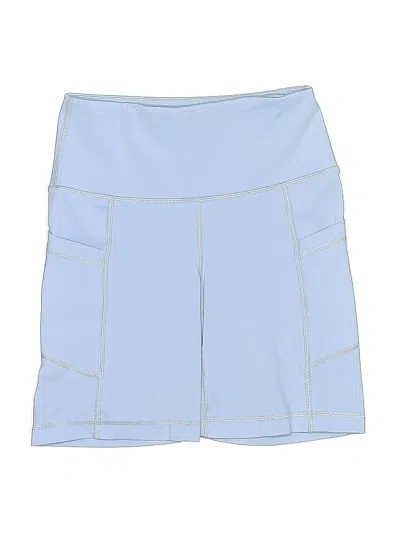 Pre-owned Yogalicious Athletic Shorts In Blue