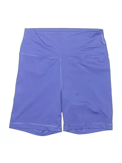 Pre-owned Yogalicious Athletic Shorts In Blue