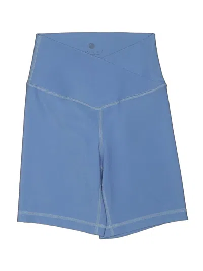 Pre-owned Yogalicious Athletic Shorts In Blue
