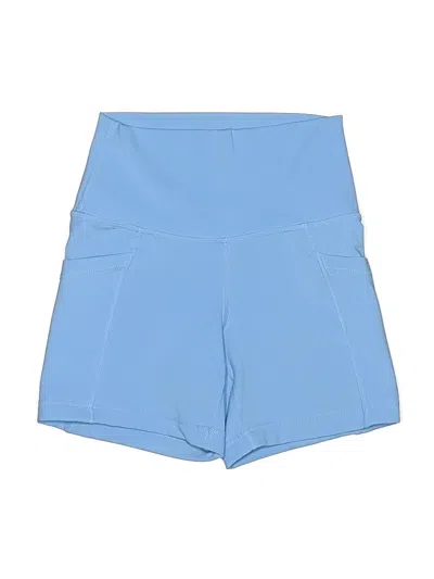 Pre-owned Yogalicious Athletic Shorts In Blue