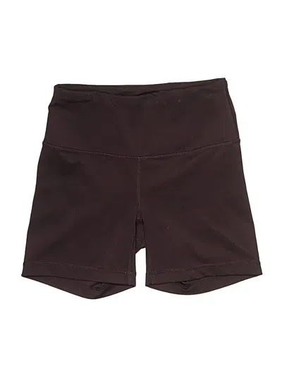 Pre-owned Yogalicious Athletic Shorts In Brown