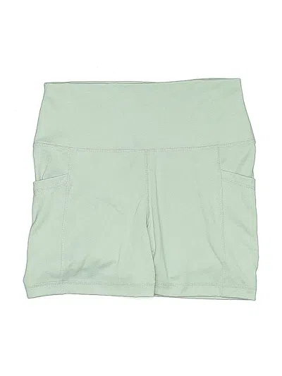 Pre-owned Yogalicious Athletic Shorts In Green