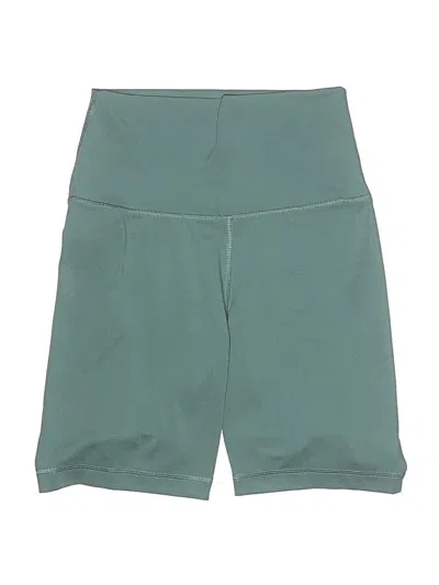 Pre-owned Yogalicious Athletic Shorts In Green