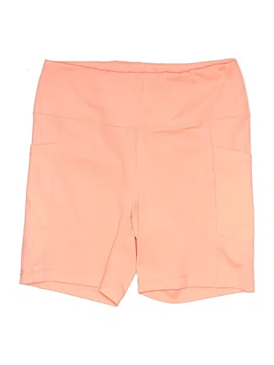 Pre-owned Yogalicious Athletic Shorts In Orange