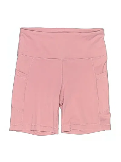 Pre-owned Yogalicious Athletic Shorts In Pink