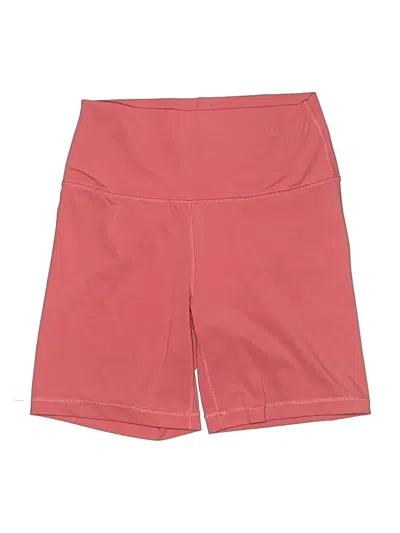 Pre-owned Yogalicious Athletic Shorts In Red