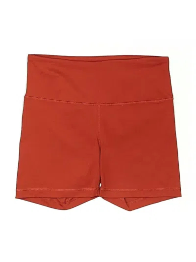 Pre-owned Yogalicious Athletic Shorts In Red