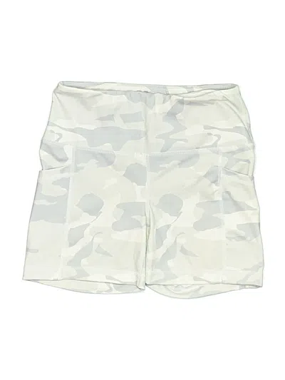 Pre-owned Yogalicious Athletic Shorts In White