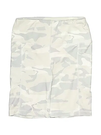 Pre-owned Yogalicious Athletic Shorts In White