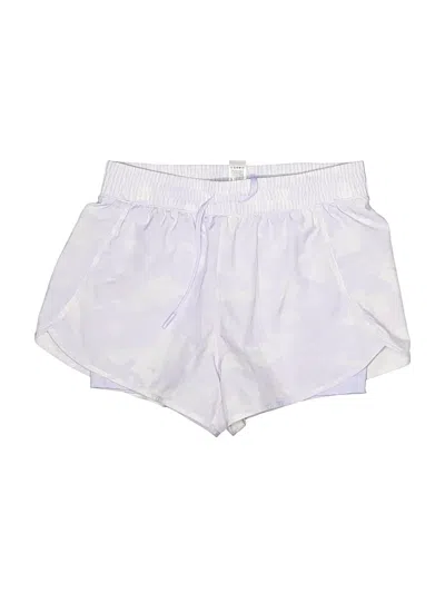 Pre-owned Yogalicious Kids' Athletic Shorts In White