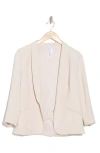 Yogalicious Bentley Scuba Blazer In Crystal Gray