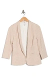 Yogalicious Bentley Scuba Knit Blazer In Neutral