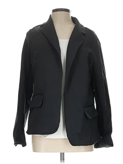 Pre-owned Yogalicious Blazer Jacket In Black