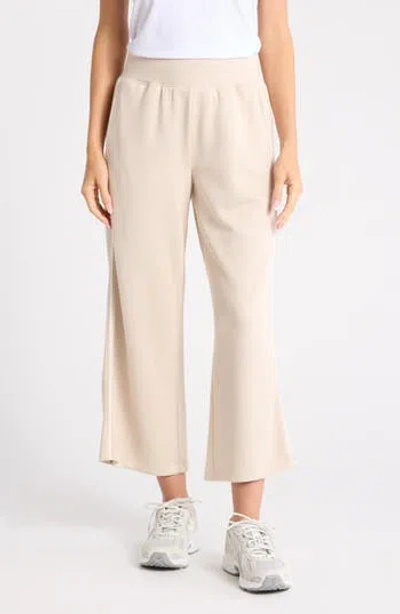 Yogalicious Bricia Piqué Culottes In White