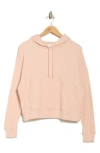 Yogalicious Brushed Waffle Knit Hoodie In Neutral