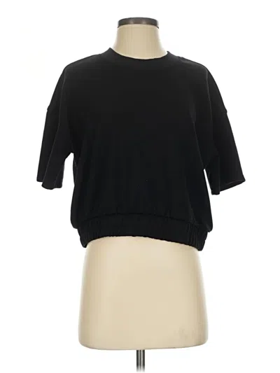 Pre-owned Yogalicious Cardigan Sweater In Black
