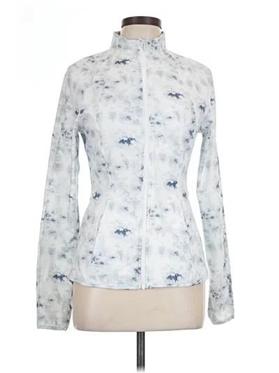 Pre-owned Yogalicious Cardigan Sweater In White