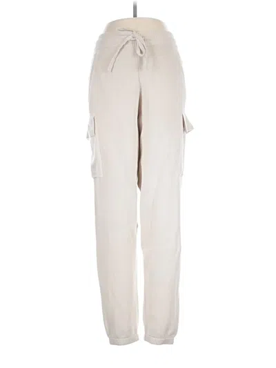 Pre-owned Yogalicious Cargo Pants In Ivory