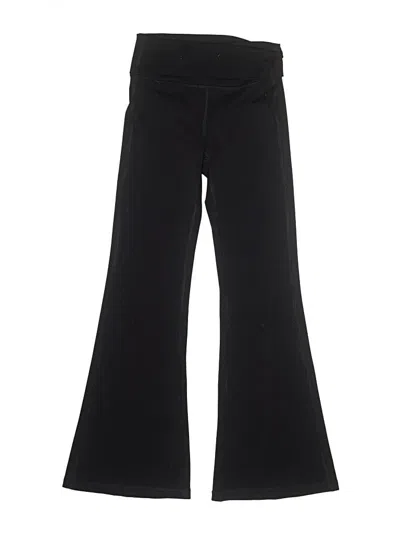 Pre-owned Yogalicious Kids' Casual Pants In Black