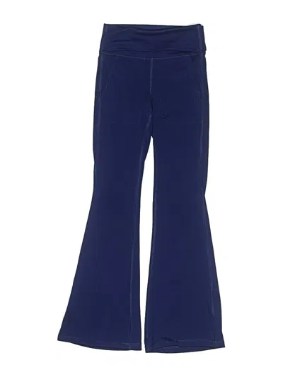 Pre-owned Yogalicious Kids' Casual Pants In Blue