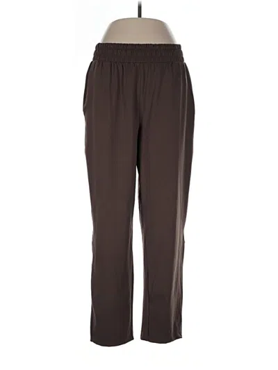 Pre-owned Yogalicious Casual Pants In Brown