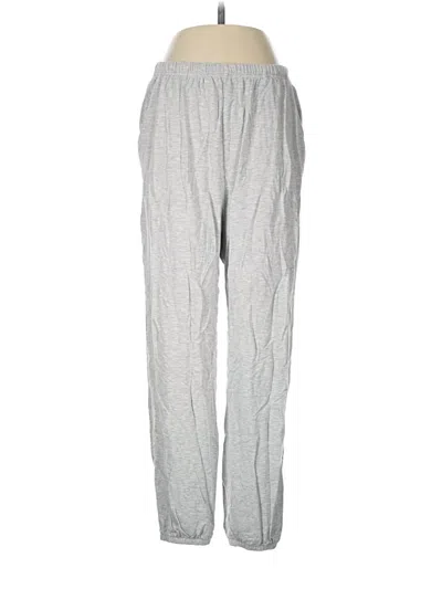 Pre-owned Yogalicious Casual Pants In Gray