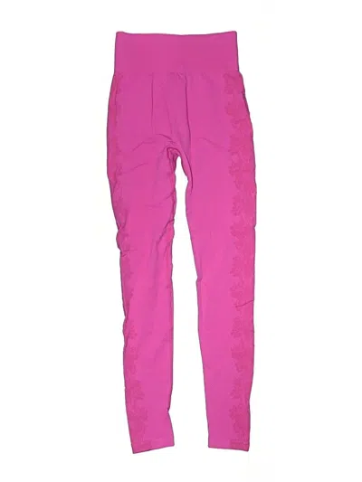 Pre-owned Yogalicious Kids' Casual Pants In Pink