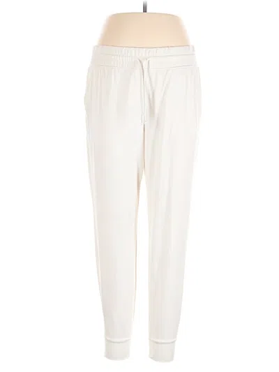 Pre-owned Yogalicious Casual Pants In White