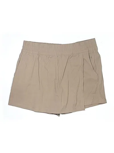Pre-owned Yogalicious Casual Skirt In Brown