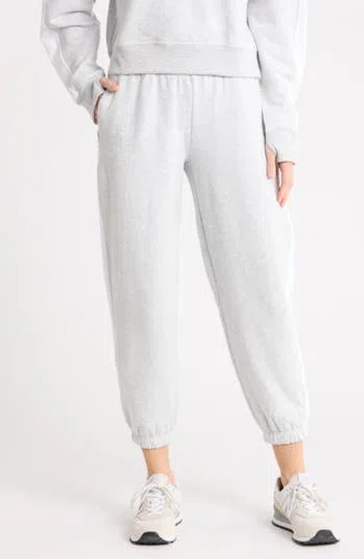 Yogalicious Cloud Plush Joggers In White