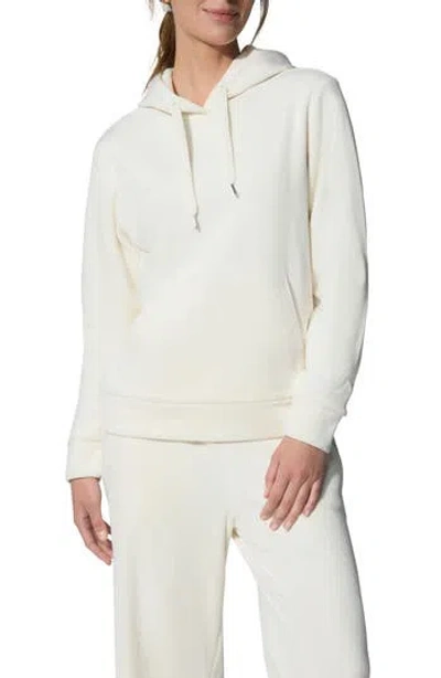 Yogalicious Dreamy Rib Coffee Break Sweatshirt In White