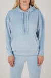 Yogalicious Dreamy Rib Year Round Sweatshirt In Blue Fog