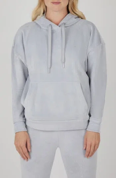 Yogalicious Dreamy Rib Year Round Sweatshirt In Micro Chip